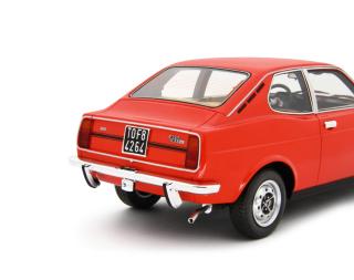 Fiat 128 Coupè 1300 SL - 1972 Rosso Laudoracing 1:18 Resinemodell (Türen, Motorhaube... nicht zu öffnen!)
